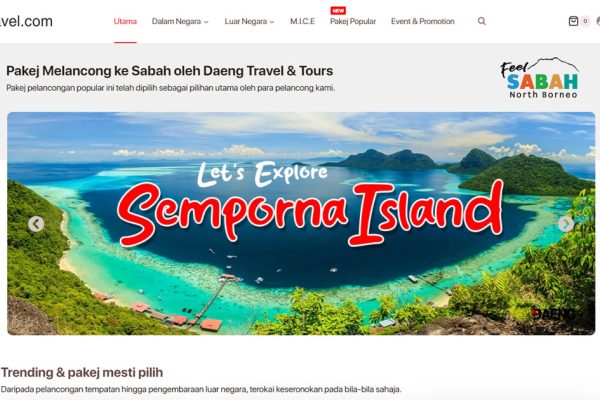pakej percutian sabah melancong ke semporna island